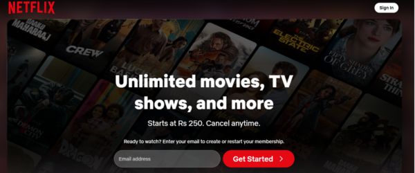 Netflix uses cloud services (like Amazon Web Services) to stream movies and store user data. Even their engineers work remotely using cloud systems.
